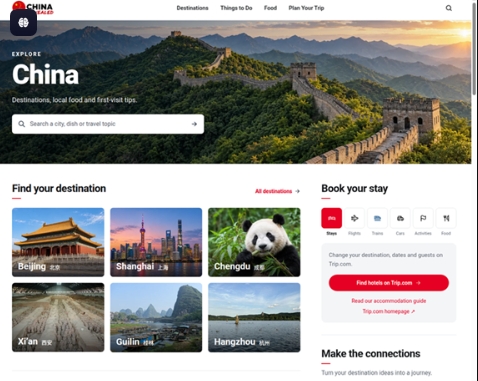 China Revealed Launches Map-Based Travel Platform for International Visitors